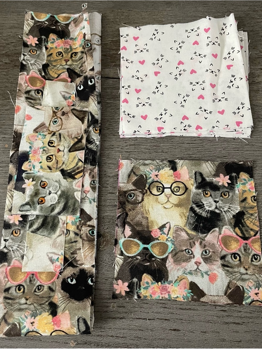 Cat Scrap Fabric Bundle